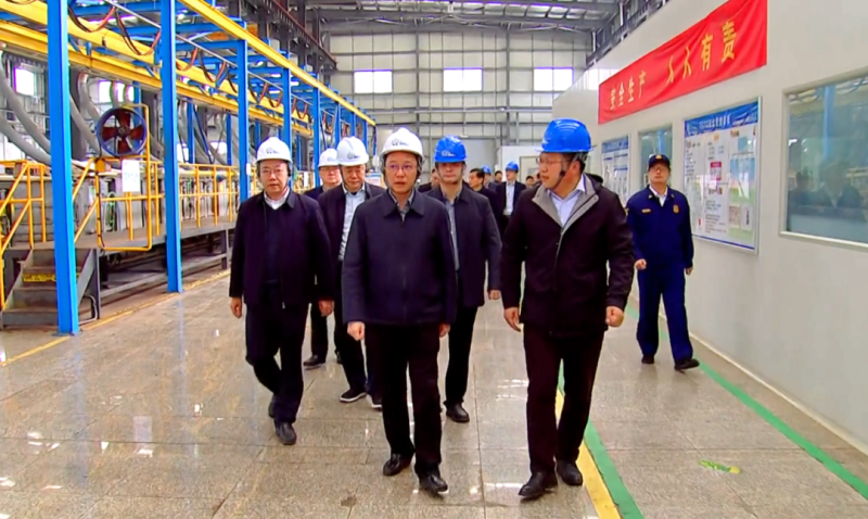 張坤檢查企業(yè)安全生產(chǎn)工作